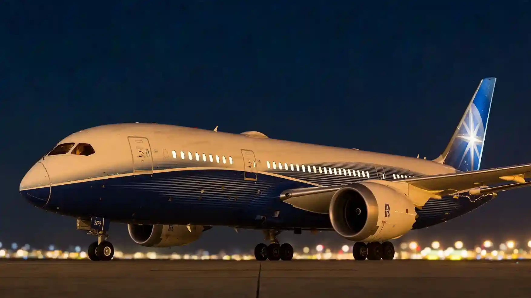 Boeing 787-9 Dreamliner in flight