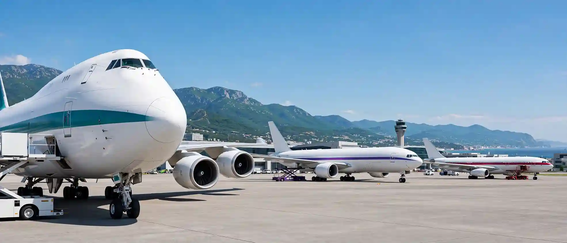 Cargo Aircraft on Runway