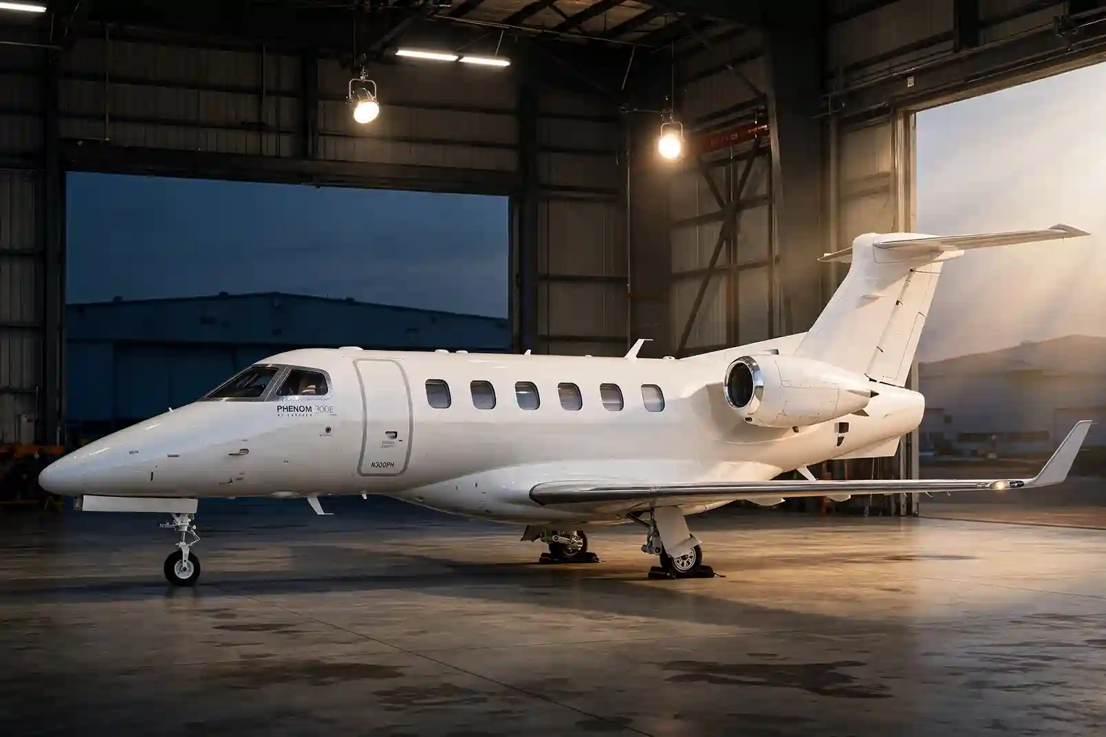 Light Private Jet
