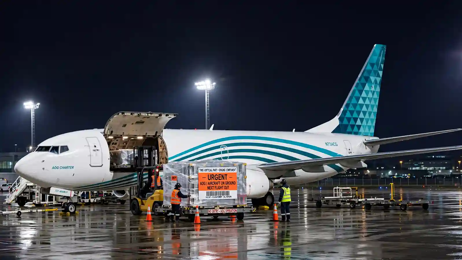 Urgent Cargo Charter Flight